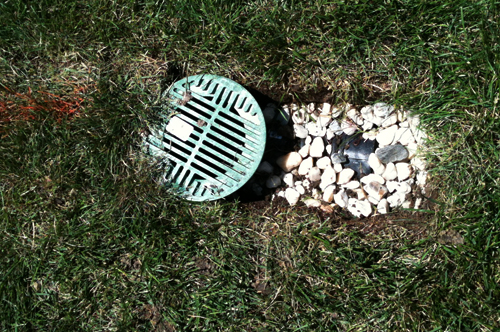 Dayton Lawn Drainage